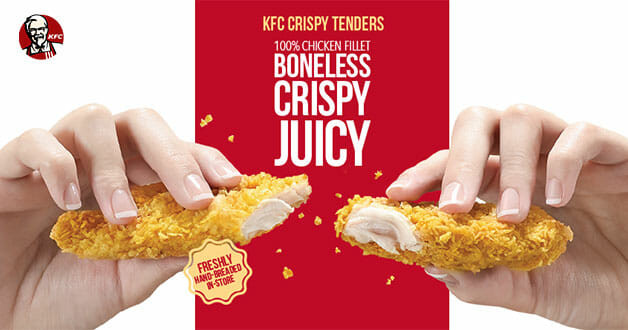 Kfc Chicken Tenders
 KFC s new sharing bucket has Spicy BBQ Pops that you can