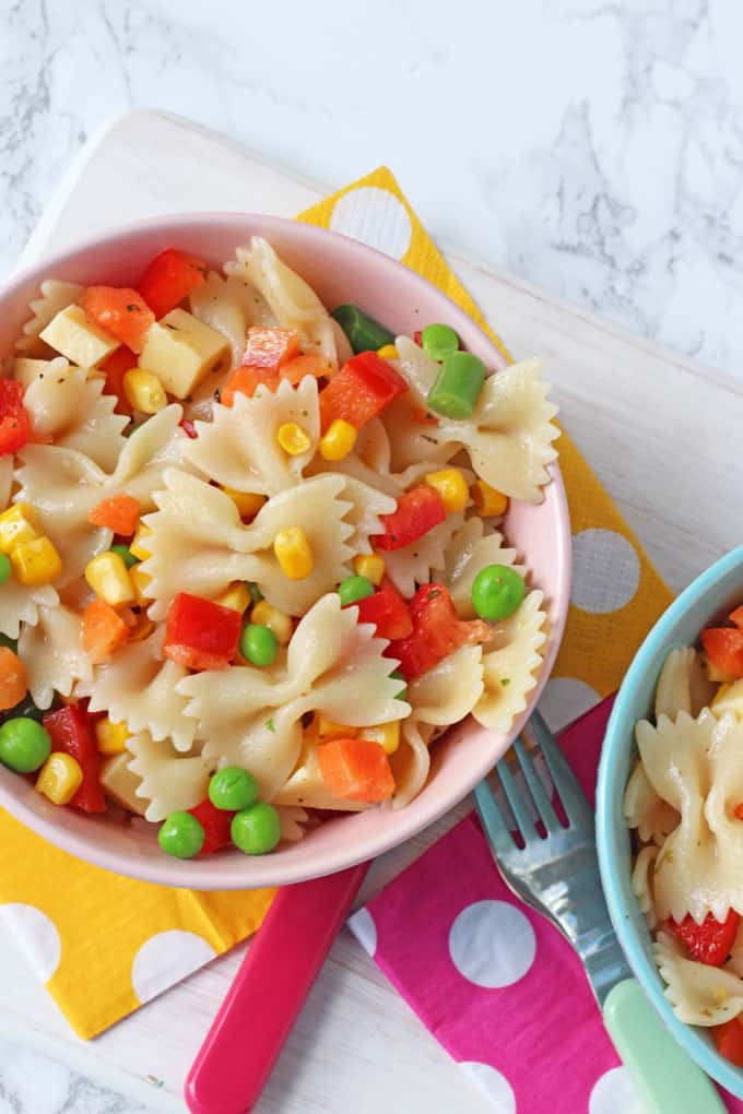 Kid Friendly Pasta Salad
 Easy Pasta Salad for Kids My Fussy Eater
