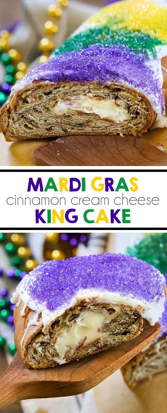 King Cake Recipe Cream Cheese
 Mardi Gras Cream Cheese King Cake Swanky Recipes