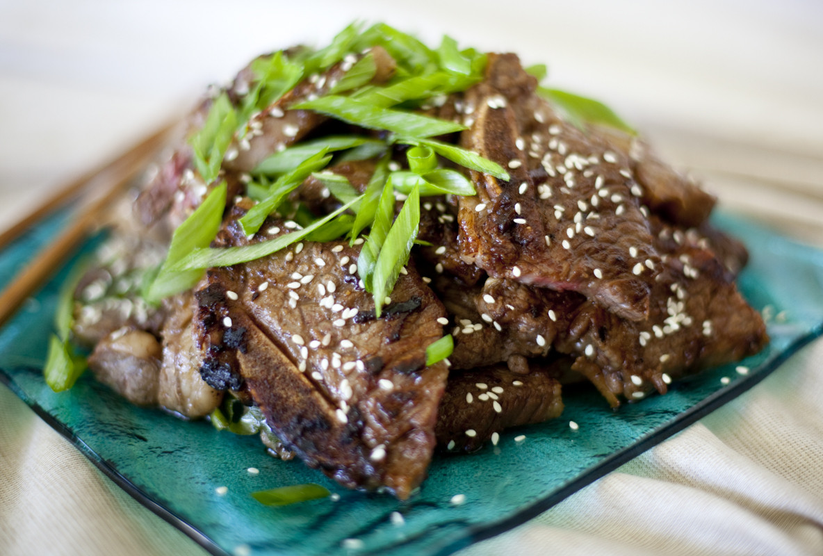 Korean Bbq Ribs Recipes
 Korean Short Ribs Recipe Kalbi Beef Eating Richly