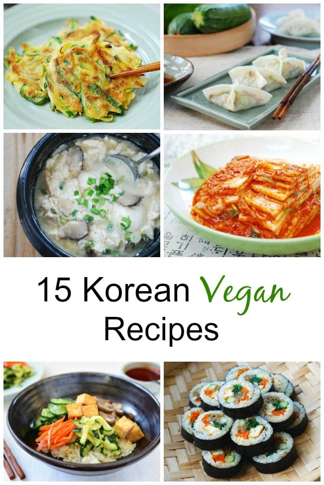 Korean Vegan Recipes
 15 Korean Vegan Recipes Korean Bapsang