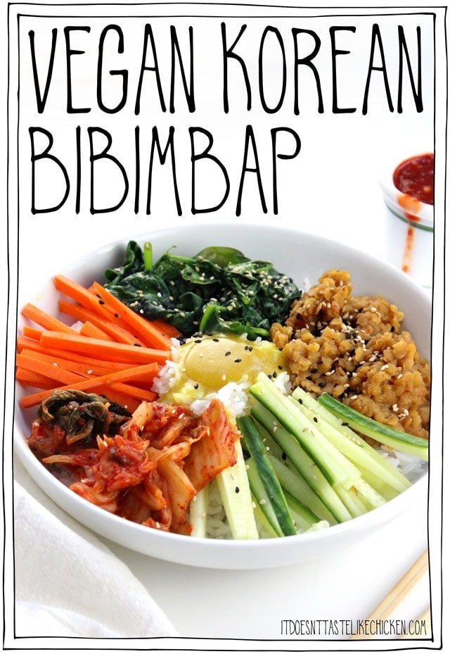 Korean Vegan Recipes
 Vegan Korean Bibimbap • It Doesn t Taste Like Chicken