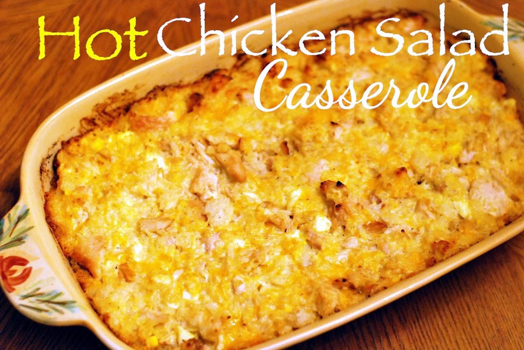 Leftover Chicken Breast Casserole
 Hot Chicken Salad Casserole Aunt Bee s Recipes
