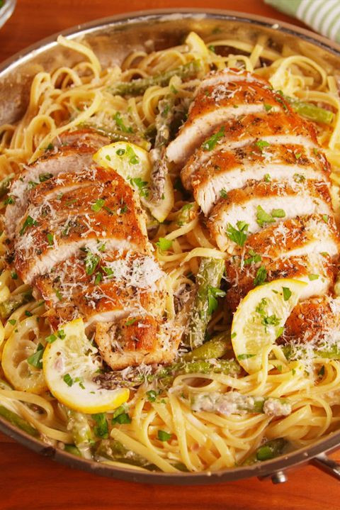Lemon Asparagus Chicken Pasta
 Best Lemon Asparagus & Chicken Pasta Recipe How to Make