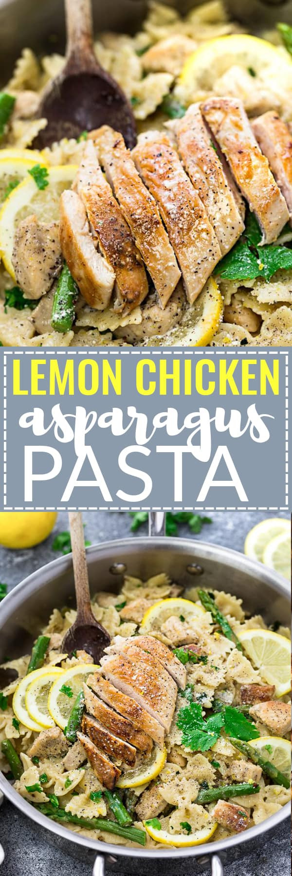 Lemon Asparagus Chicken Pasta
 Lemon Chicken Asparagus Pasta Life Made Sweeter