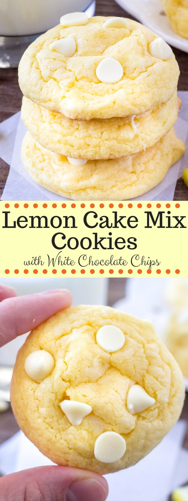 Lemon Cake Mix
 Lemon Cake Mix Cookies Just so Tasty