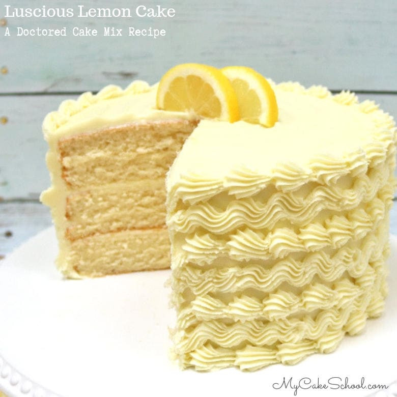 Lemon Cake Mix
 Lemon Cake A Doctored Cake Mix Recipe