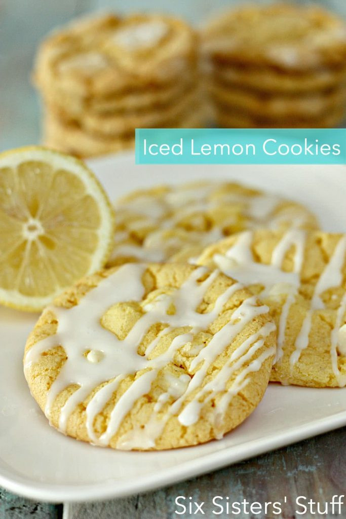 Lemon Cake Mix
 Iced Lemon Cake Mix Cookies