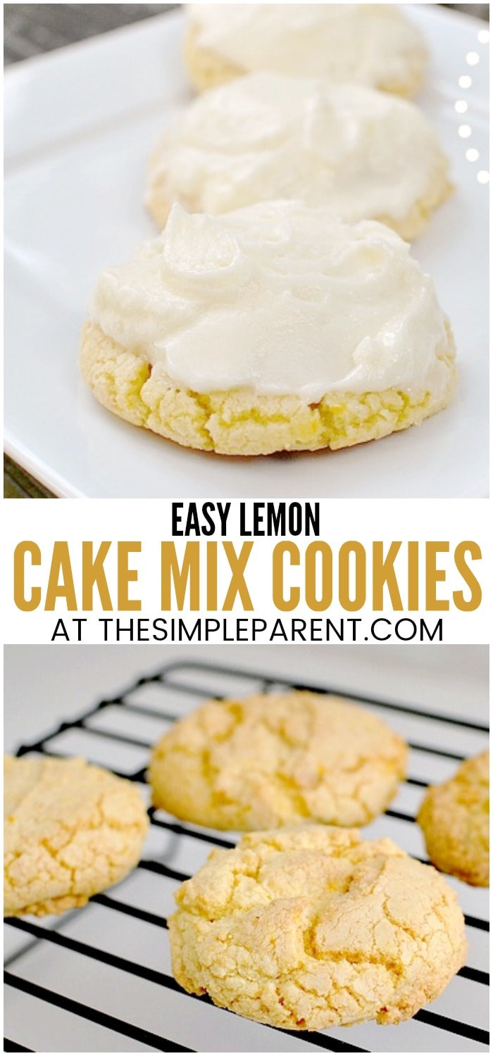 Lemon Cake Mix
 Lemon Cake Mix Cookies for the Easiest Baking • The Simple