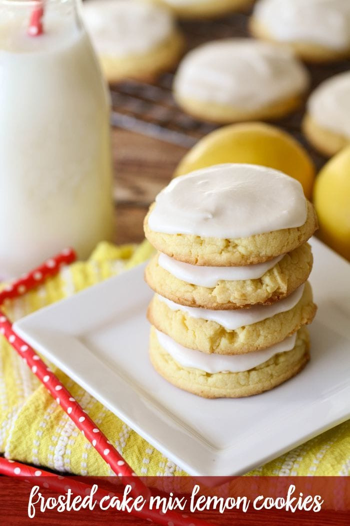 Lemon Cake Mix
 Lemon Cookies