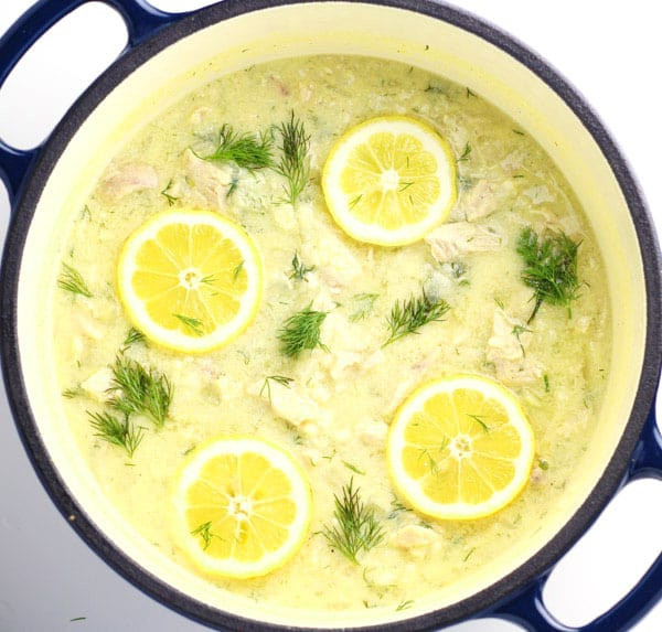 Lemon Chicken Rice Soup
 Greek Lemon Rice and Chicken Soup Tastefulventure