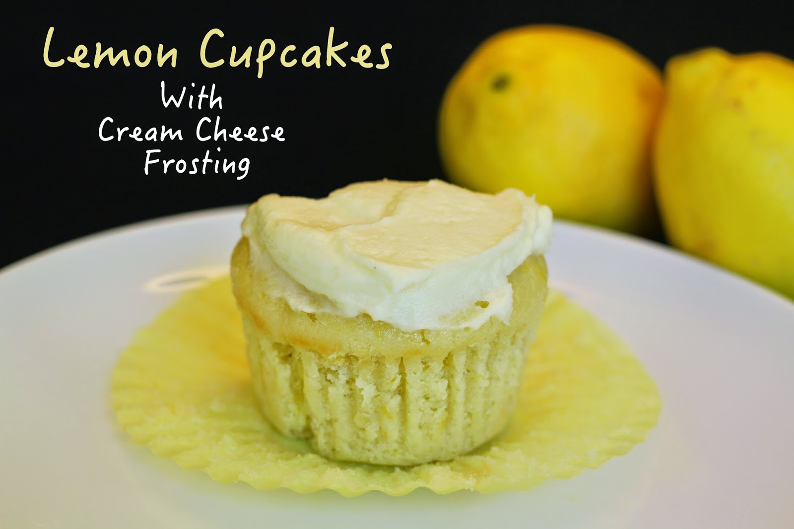 Lemon Cupcakes Cream Cheese Frosting
 My So Called Mommy Life Lemon Cupcakes with Cream