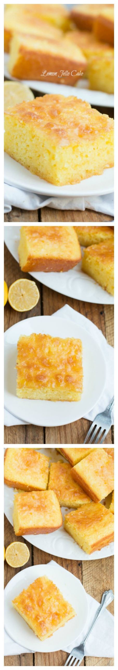 Lemon Jello Cake
 This Best Lemon Jello Cake Recipe Oh Sweet Basil