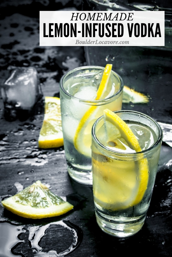 Lemon Vodka Drinks
 Homemade Lemon Infused Vodka You ll Never Buy Lemon