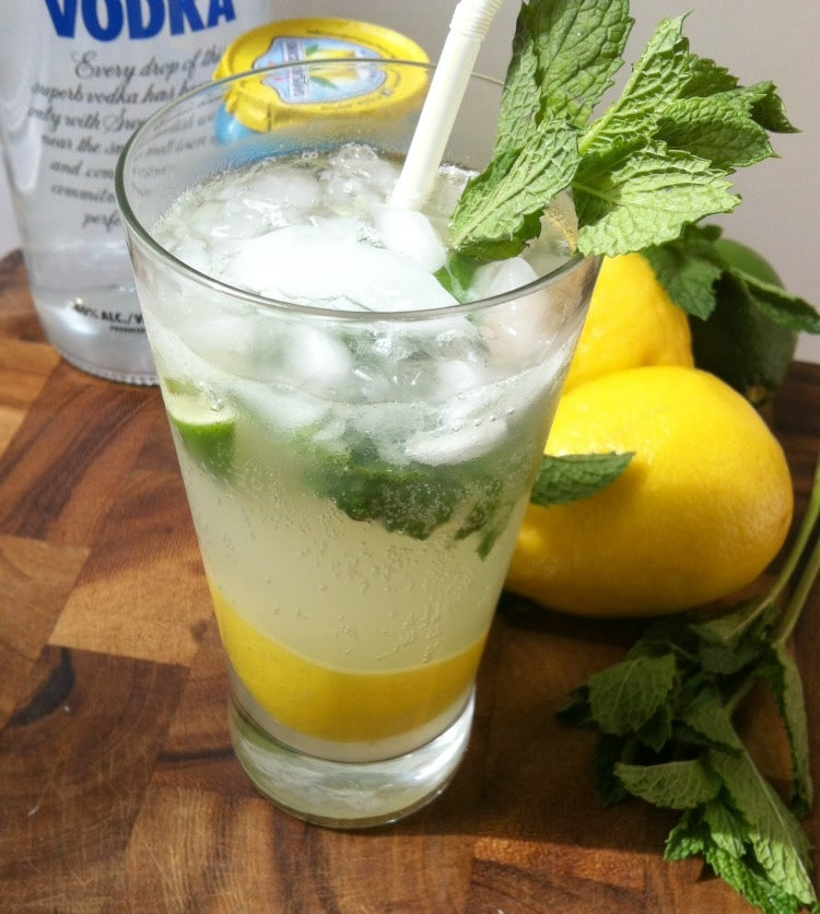 Lemon Vodka Drinks
 Lemon Lime Vodka Cooler A Cedar Spoon