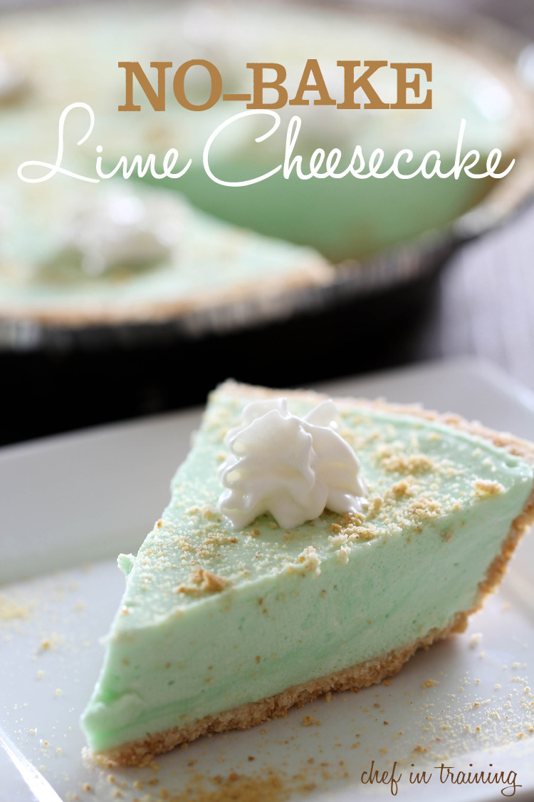Lime Cheesecake Recipe
 No Bake Lime Cheesecake Chef in Training
