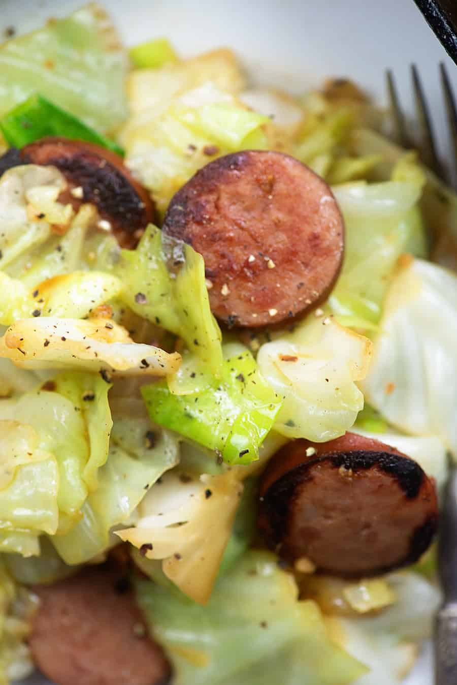 Low Calorie Cabbage Recipes
 Smoked Sausage Fried Cabbage