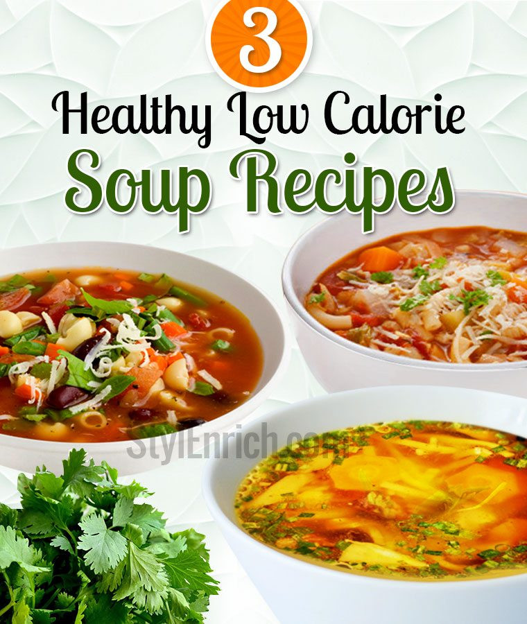 Low Calorie Chicken Soup Recipes
 Low Calorie Soup Recipes Diet for Healthy weight loss