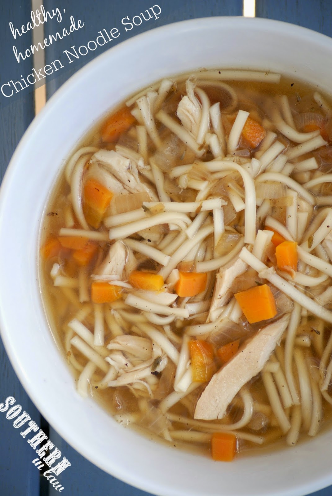 Low Calorie Chicken Soup Recipes
 Southern In Law Recipe Homemade Chicken Noodle Soup