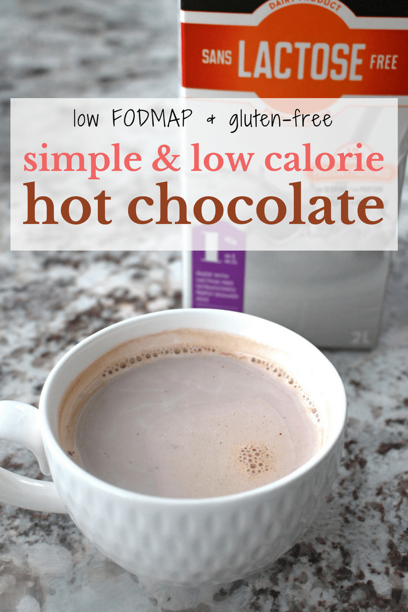 Low Calorie Chocolate Recipes
 Simple Low Calorie and Low FODMAP Hot Chocolate Recipe