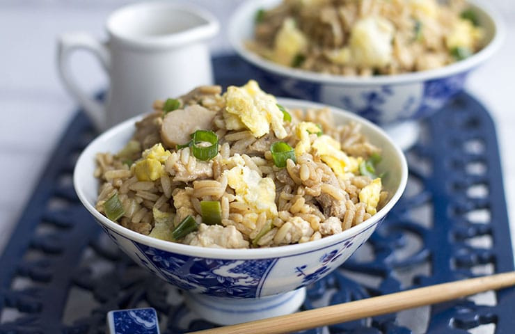 Low Calorie Fried Rice
 Low Fat Chicken Fried Rice Quick easy and packed full