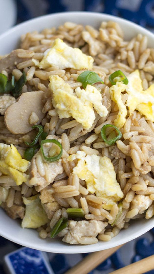 Low Calorie Fried Rice
 Better than take out Fried rice