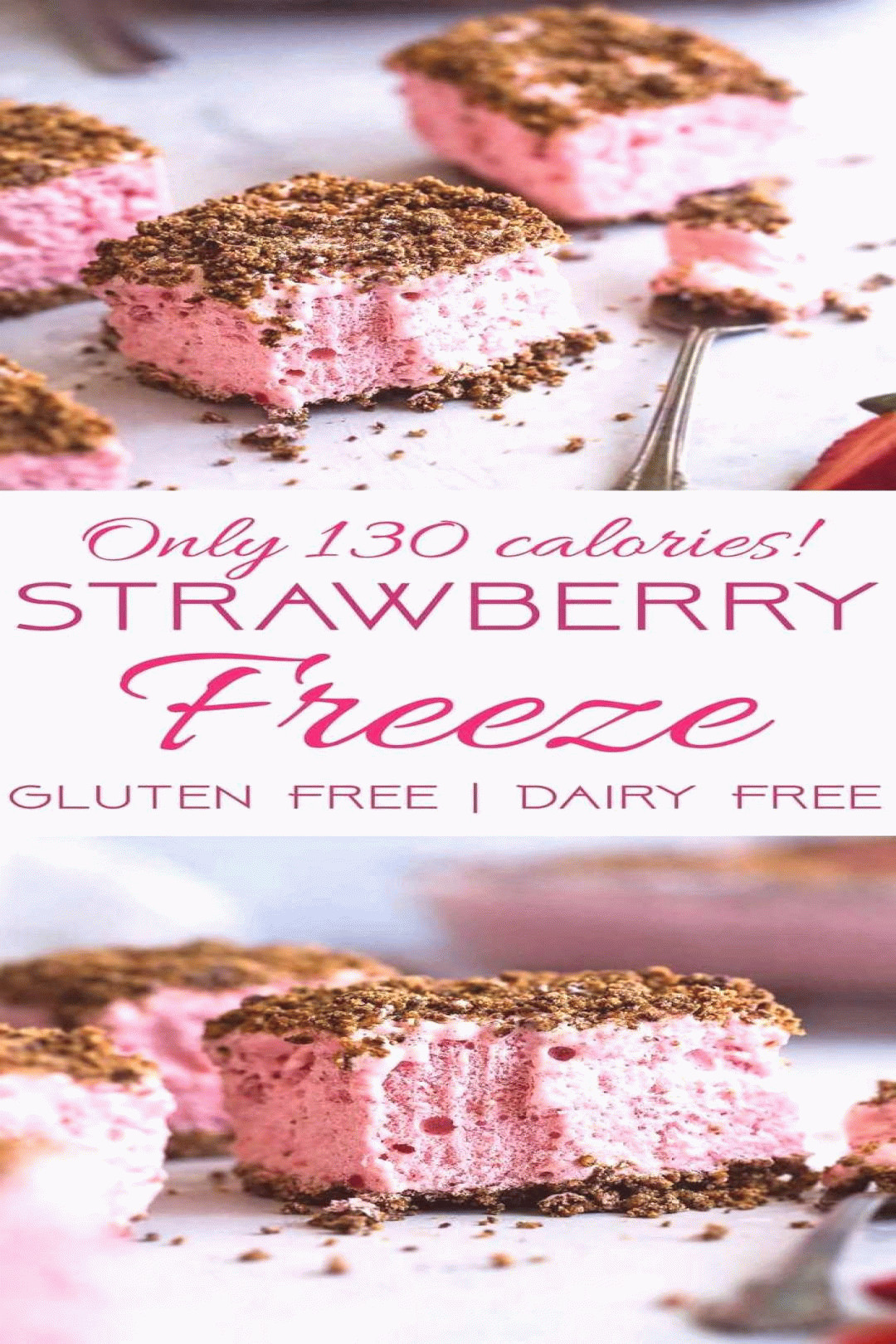 Low Calorie Gluten Free Desserts
 Strawberry Freeze A low calorie quick and easy gluten free