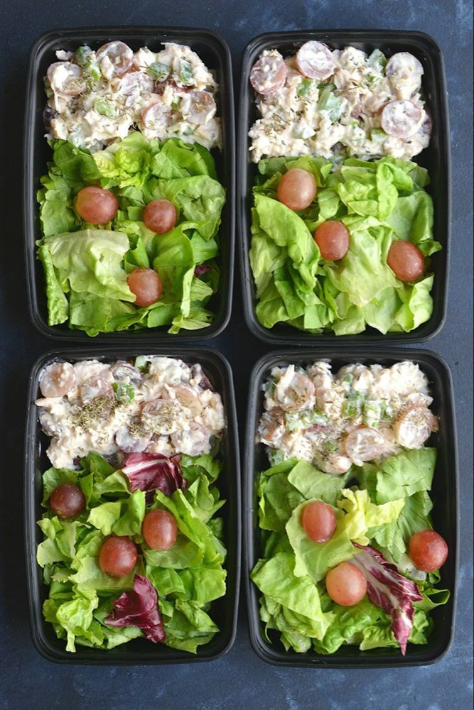 Low Calorie High Protein Recipes
 Meal Prep High Protein Chicken Salad Low Carb GF Low