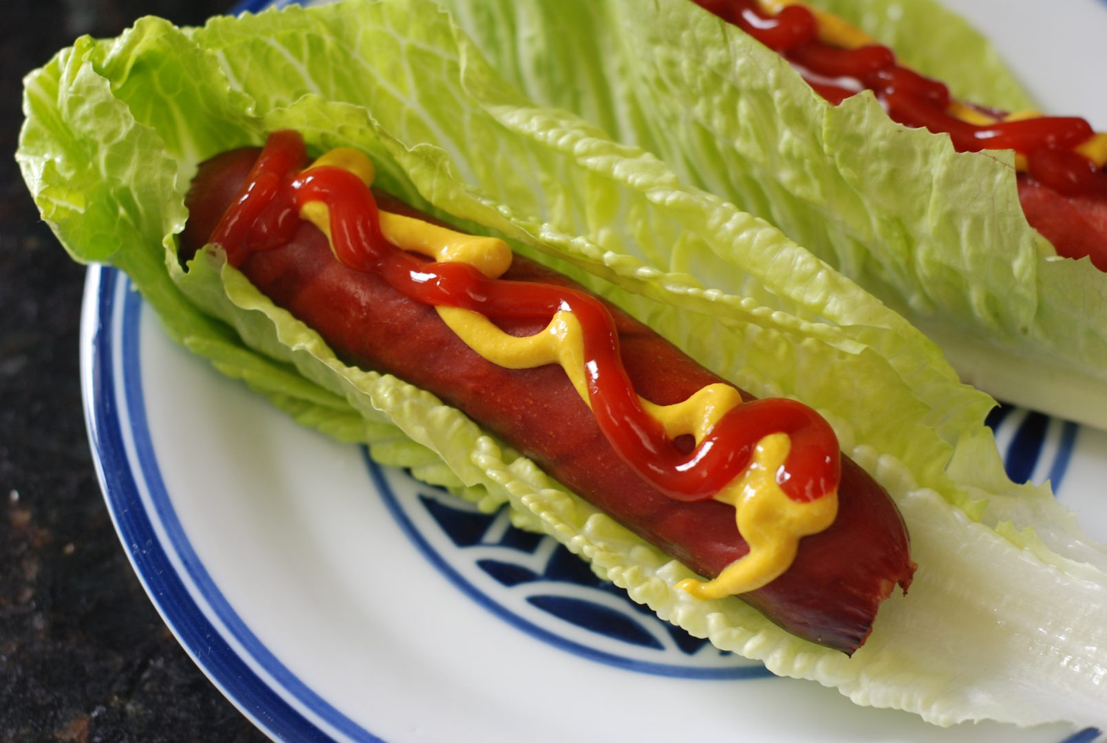 Low Calorie Hot Dogs
 Hold The Bun "Green Style" Hotdogs A No Carb Way to Eat