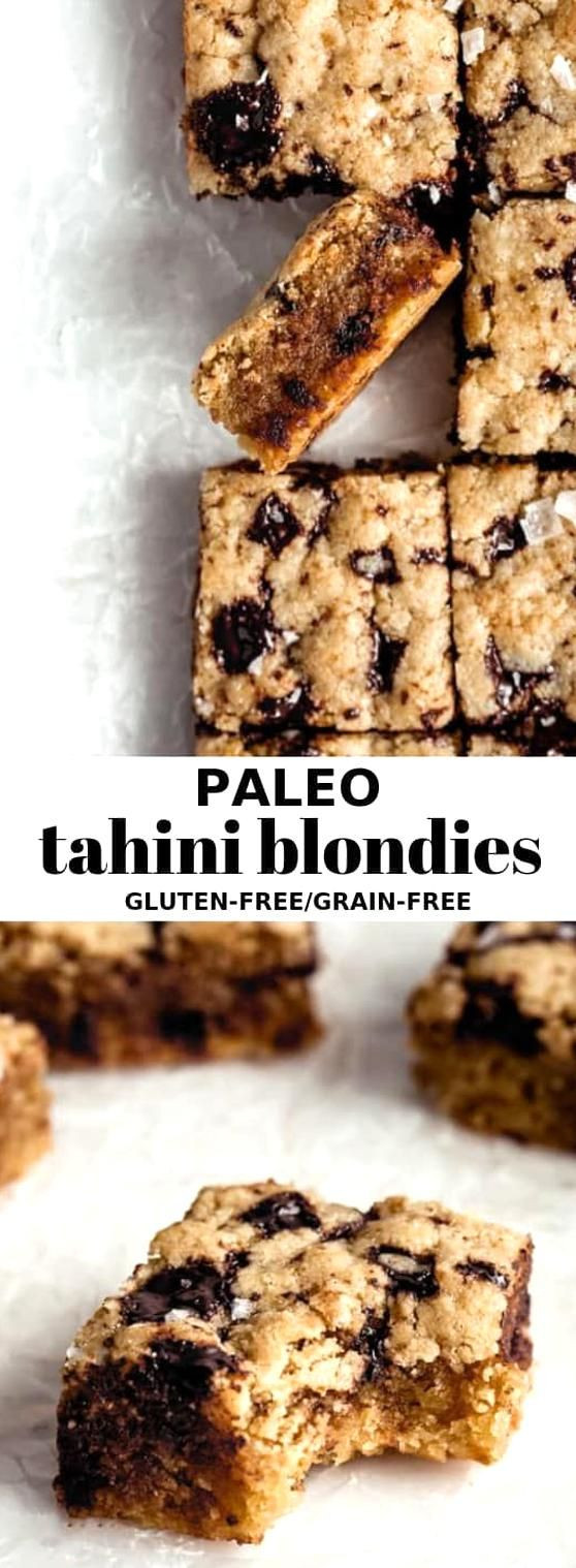 Low Calorie Paleo Desserts
 These paleo tahini blon s are made with 8 simple