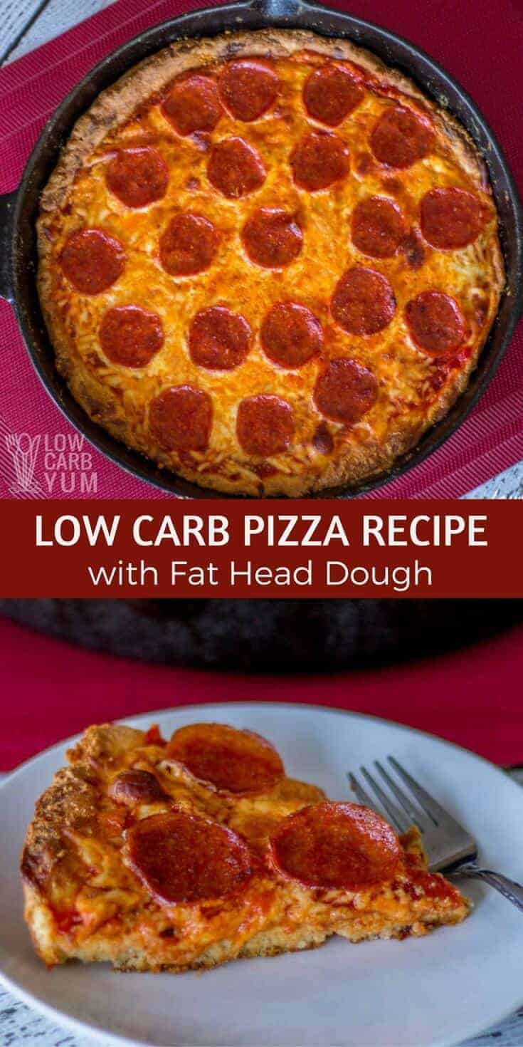 Low Calorie Pizza Dough
 Low Carb Pizza Recipe with Fat Head Dough