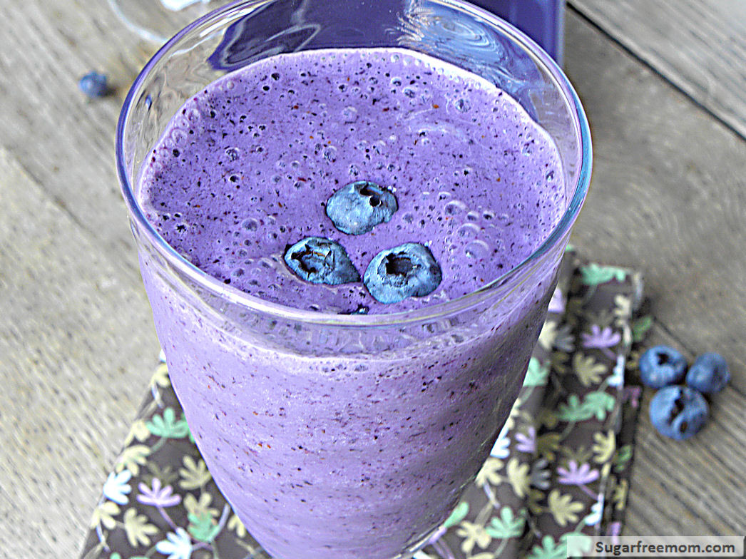 Low Calorie Protein Smoothies
 Low Fat Blueberry Protein Smoothie Single Serving & No