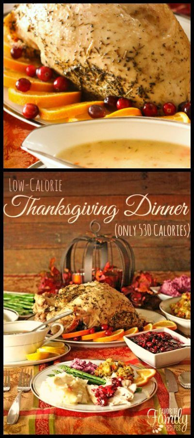 Low Calorie Thanksgiving Recipes
 Low Calorie Thanksgiving Dinner