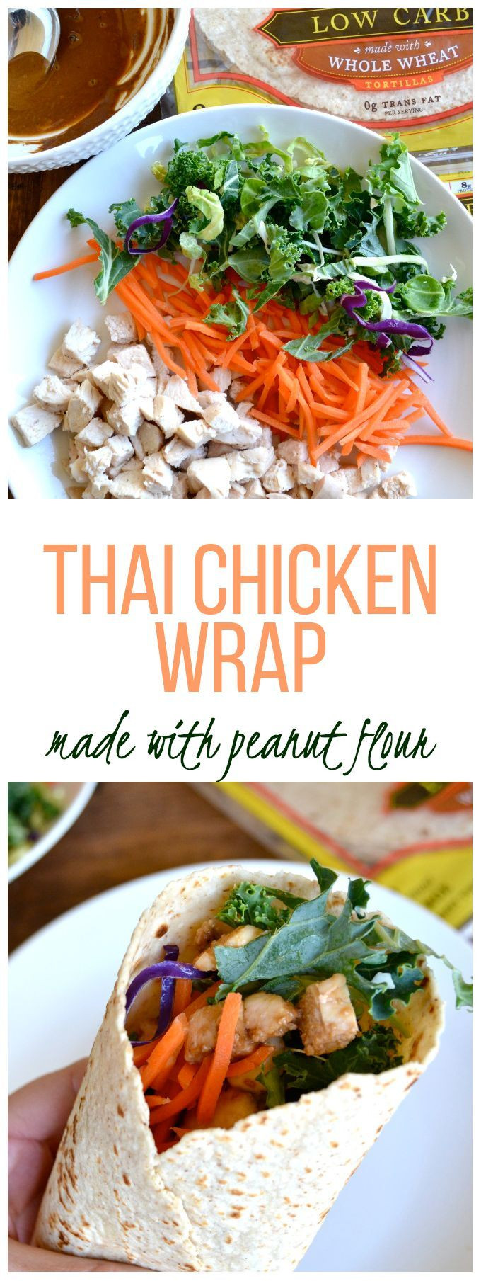 Low Calorie Wraps Recipes
 Low Calorie Thai Chicken Wrap Recipe