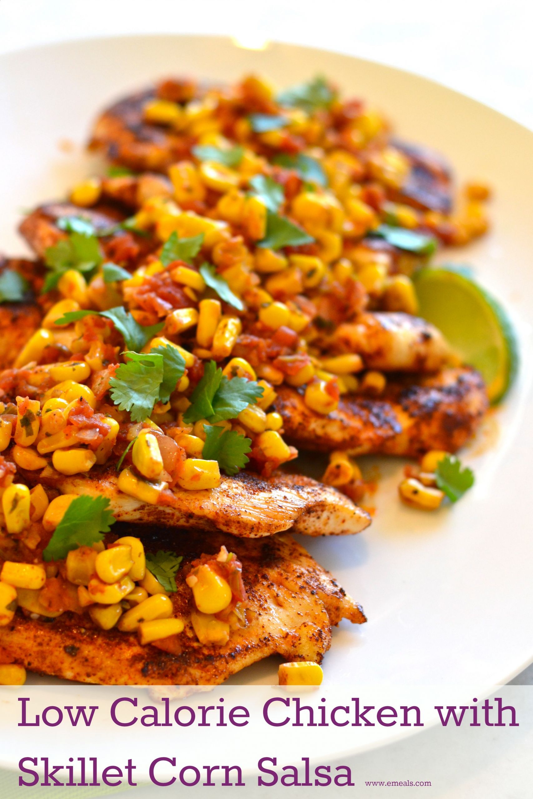 Low Calories Dinners
 Low Calorie Dinner Recipe Spicy Chicken with Skillet Corn