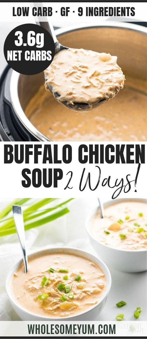Low Carb Buffalo Chicken Soup
 Low Carb Buffalo Chicken Soup Recipe Instant Pot