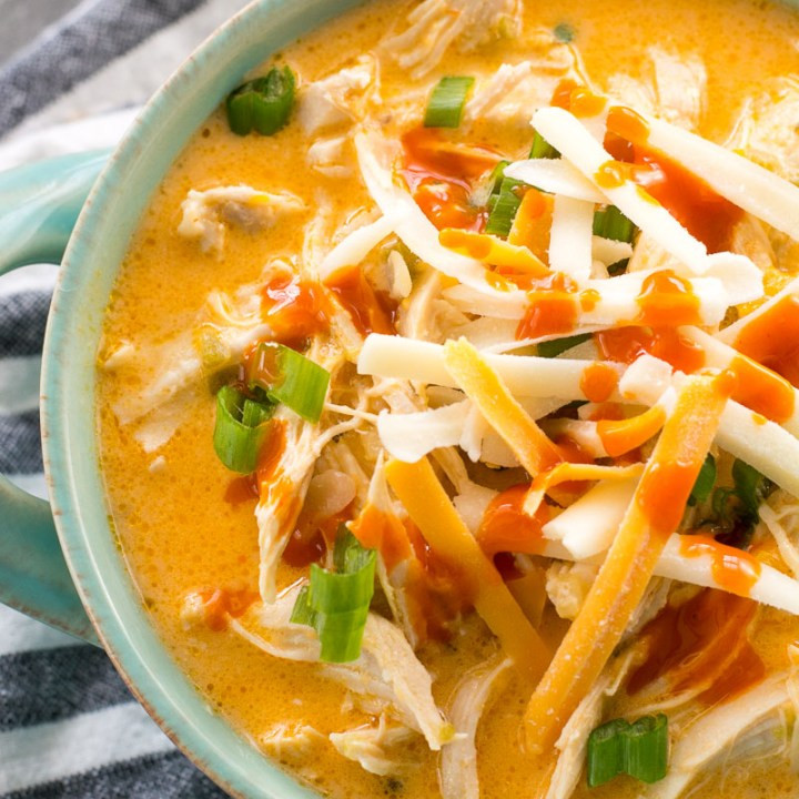 Low Carb Buffalo Chicken Soup
 Instant Pot Buffalo Chicken Soup keto low carb Centitz