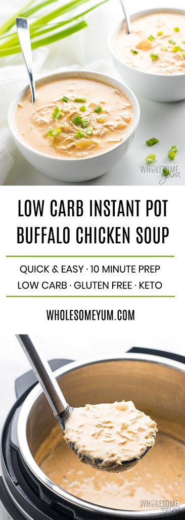 Low Carb Buffalo Chicken Soup
 Low Carb Buffalo Chicken Soup Recipe Instant Pot