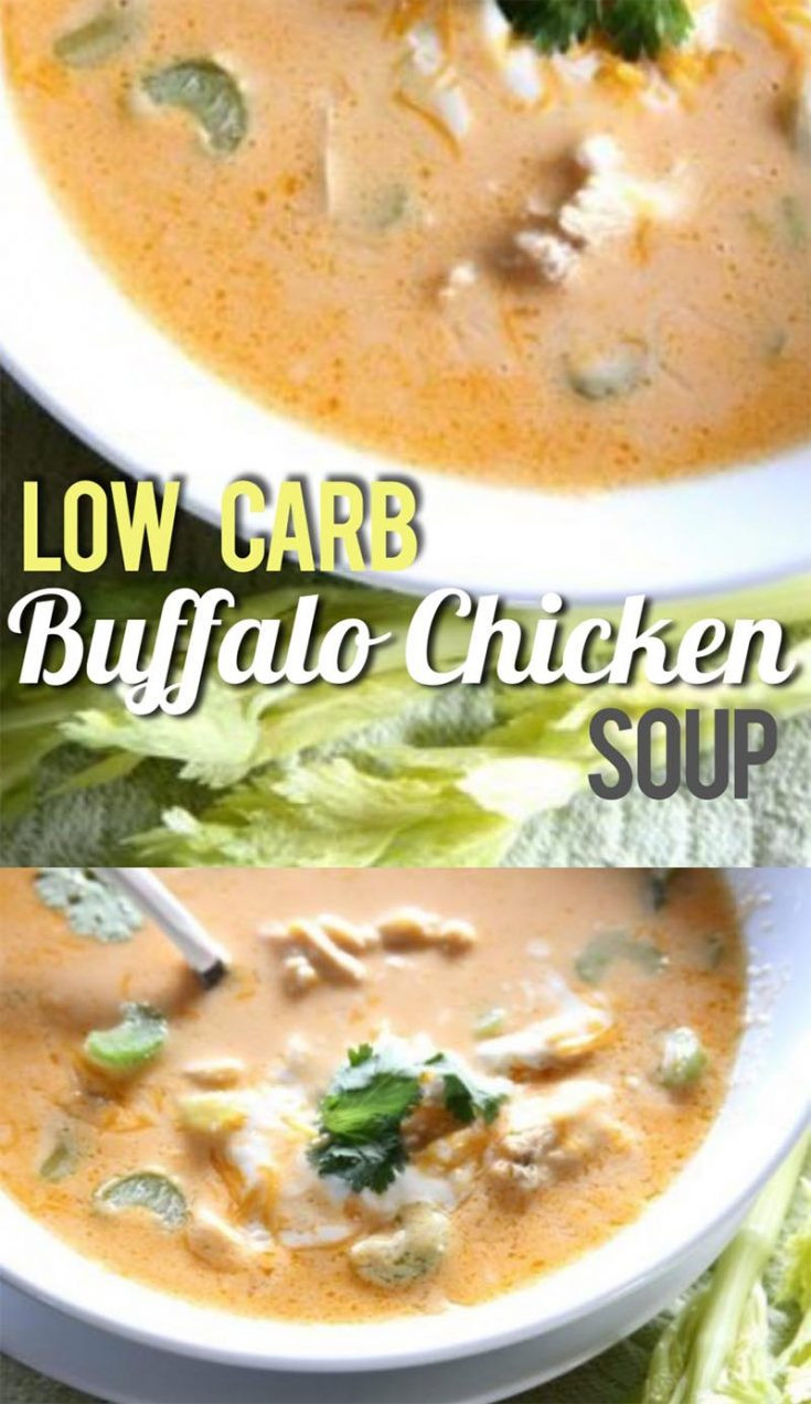 Low Carb Buffalo Chicken Soup
 Buffalo Chicken Soup…Low Carb Doughmesstic