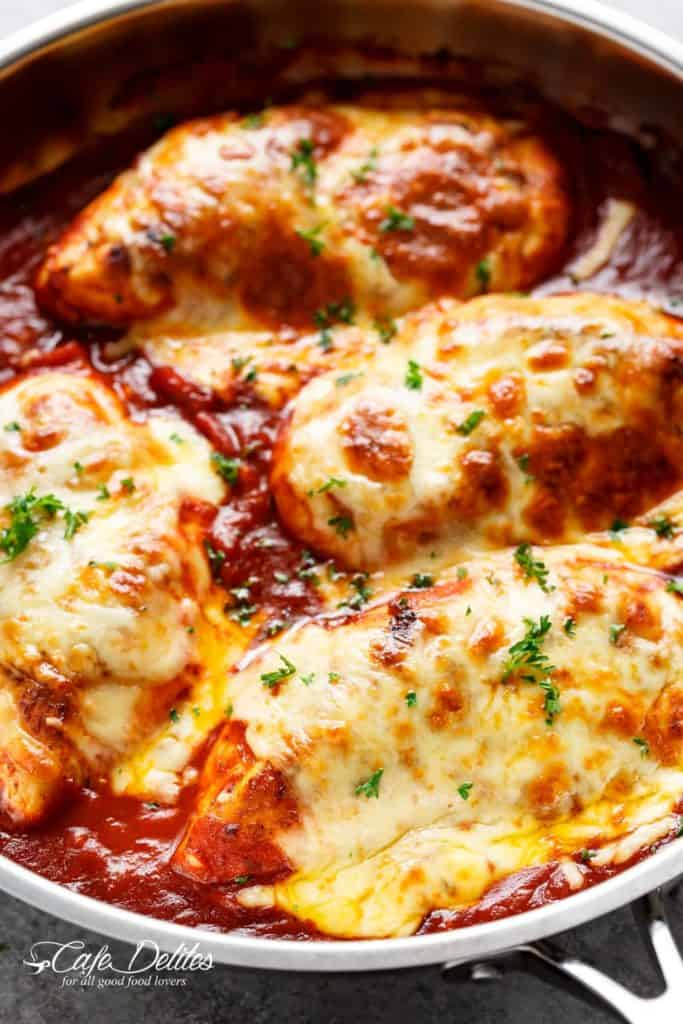 Low Carb Chicken Dinner Recipes
 Easy Mozzarella Chicken Recipe Low Carb Chicken Parm