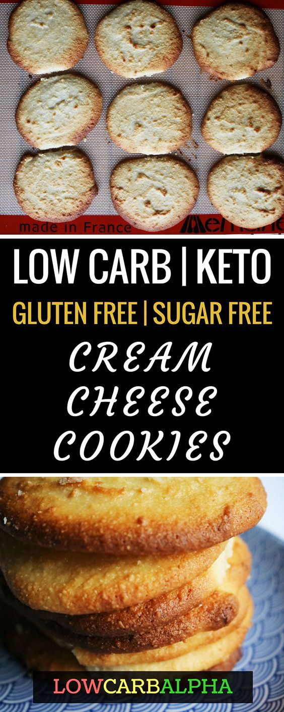 Low Carb Cream Cheese Recipes
 Low Carb Keto Cream Cheese Cookies Recipe