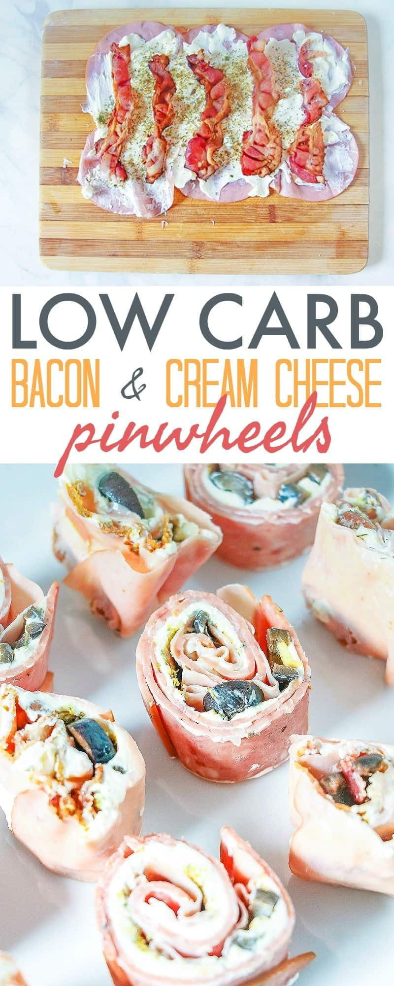 Low Carb Cream Cheese Recipes
 Low Carb Pinwheels with Bacon and Cream Cheese 730 Sage