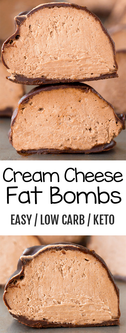 Low Carb Cream Cheese Recipes
 Cream Cheese Bombs The BEST Low Carb Keto Treats