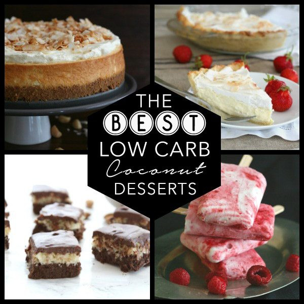 Low Carb Desserts
 The Best Low Carb Coconut Dessert Recipes