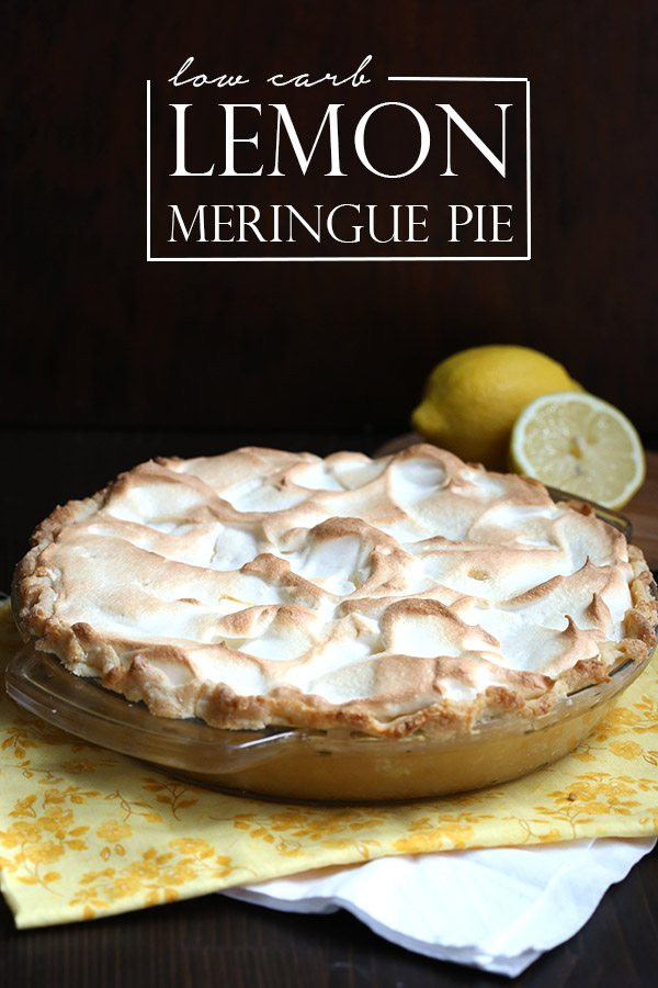 Low Carb Lemon Meringue Pie
 Low Carb Grain Free Lemon Meringue Pie