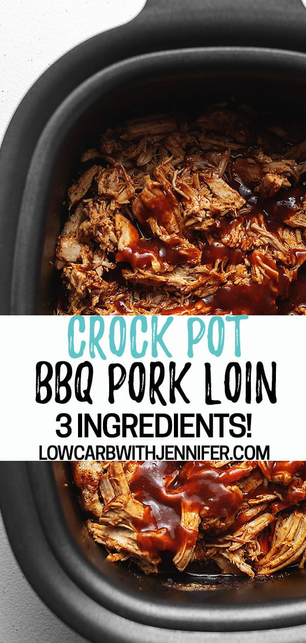 Low Carb Pork Loin Recipes
 Crock Pot Pork Loin BBQ Pulled Pork • Low Carb with Jennifer