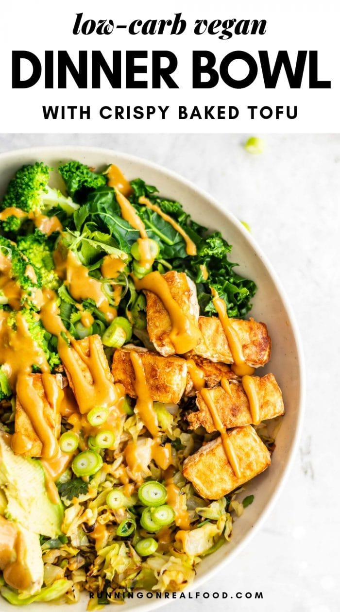Low Carb Vegetarian Dinner Recipes
 Low Carb Vegan Dinner Bowl Recipe Running on Real Food
