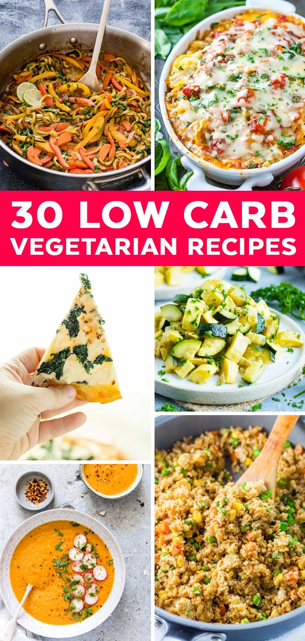 Low Carb Vegetarian Dinner Recipes
 30 Low Carb Ve arian Recipes Savor Savvy