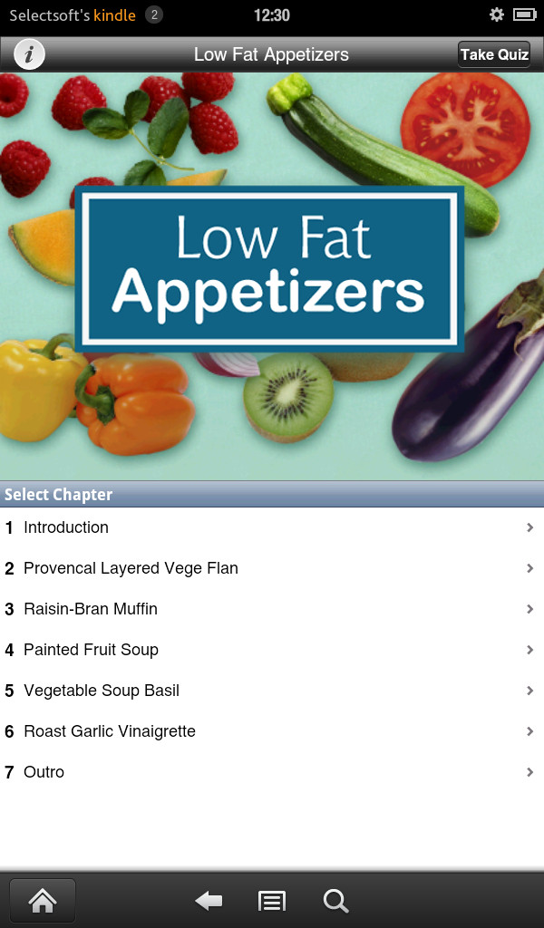 Low Fat Appetizers
 Low Fat Appetizers