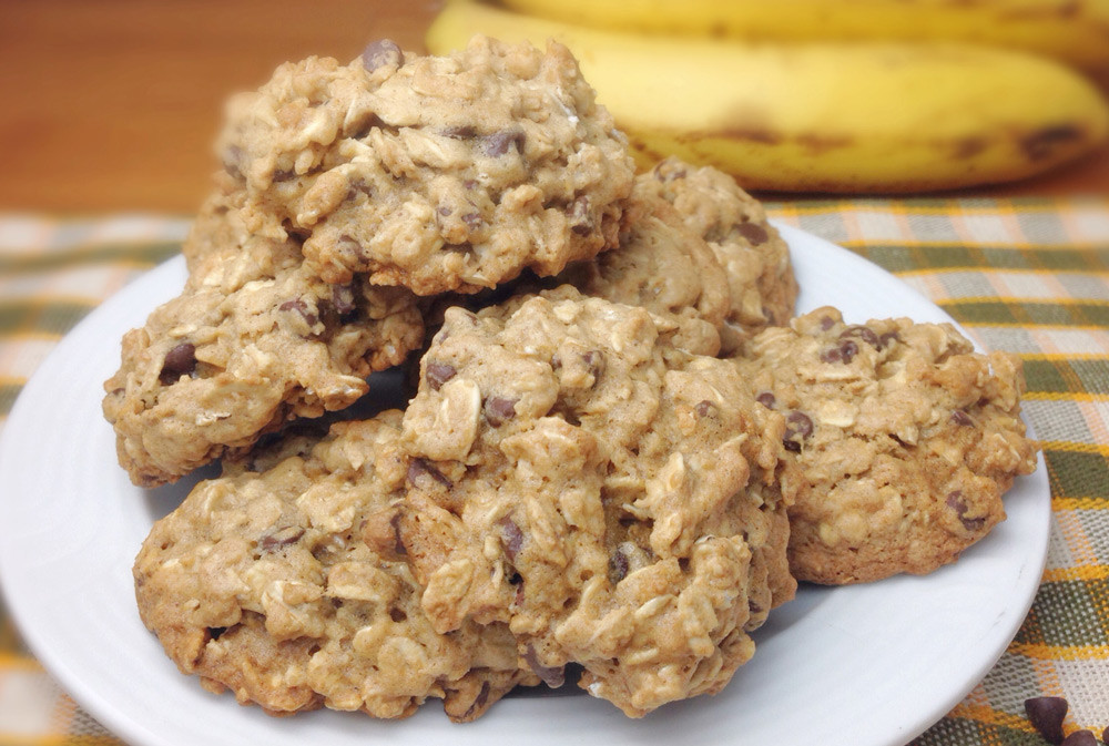 Low Fat Cookie Recipes
 Chewy Low Fat Banana Nut Oatmeal Cookies – 1K Recipes